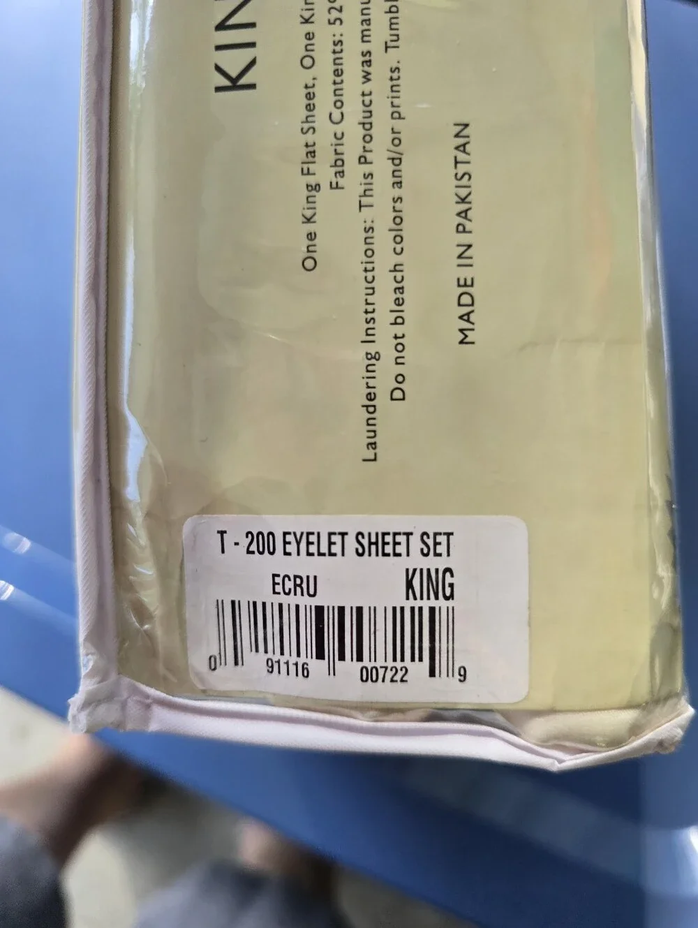 NEW 200 Count KING sheet Set